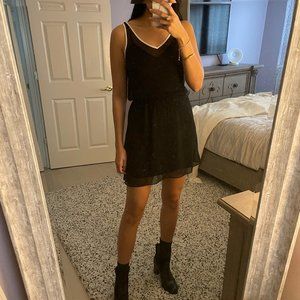 Black Express Mini Dress